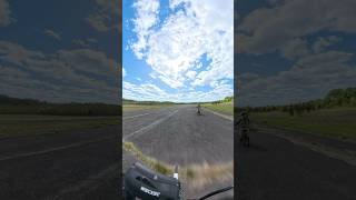 Biking with my son at an abandoned airport! #sundayfunday #biking
