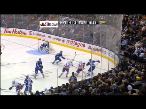 Islanders @ Leafs - 01/24/2013 Highlights