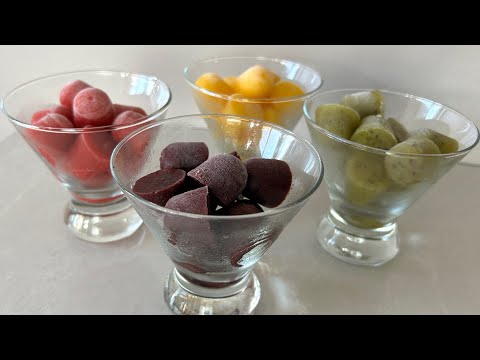 How to Make 100% Natural Summer Fruit Drinks❓100 Calories Per Drink❗️