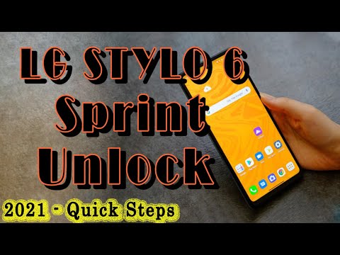 How to Unlock LG Stylo 6 Sprint / Boost | Stylo 6 Sprint Unlock 2021
