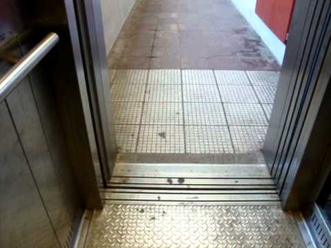 KONE Monospace MRL Traction Elevator/Lift at Myllypuro Metro Station, Helsinki, Finland