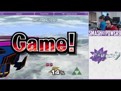 S@P9 #7 - URT | Captain Faceroll (Sheik) VS Squid (Falco) SSBM Grand Final