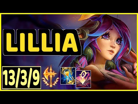LILLIA VS VOLIBEAR - 13/3/9 KDA JUNGLE GAMEPLAY