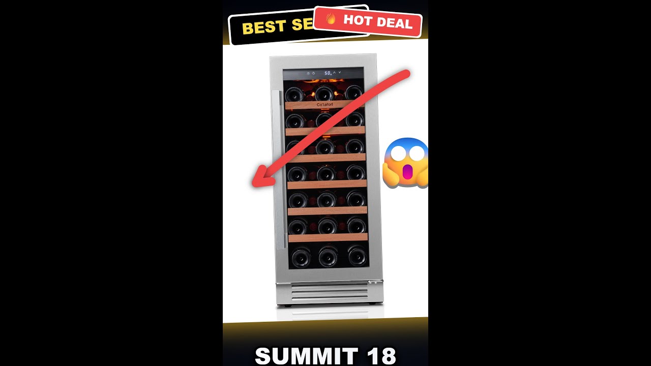 Summit 18 Wine Cellar Review: Modern, Single-Zone Wine Fridge for Your Ultimate Wine Experience
