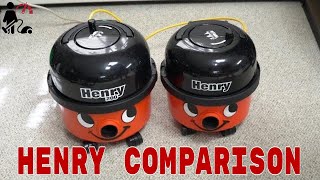 Henry HVR200 VS HVR160 Compact Henry Canister Vacuum Comparison