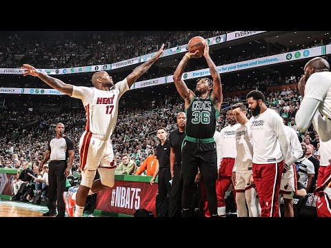 Marcus Smart with the 4️⃣-point play 😤🔥