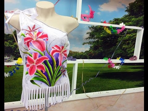 Programa Arte Brasil - 09/02/2015 - Fátima Hespanholeto - Pintura em Camiseta para o Carnaval