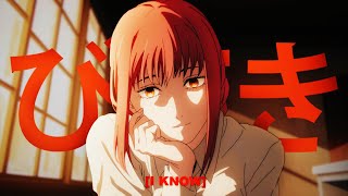 Cover art for I know