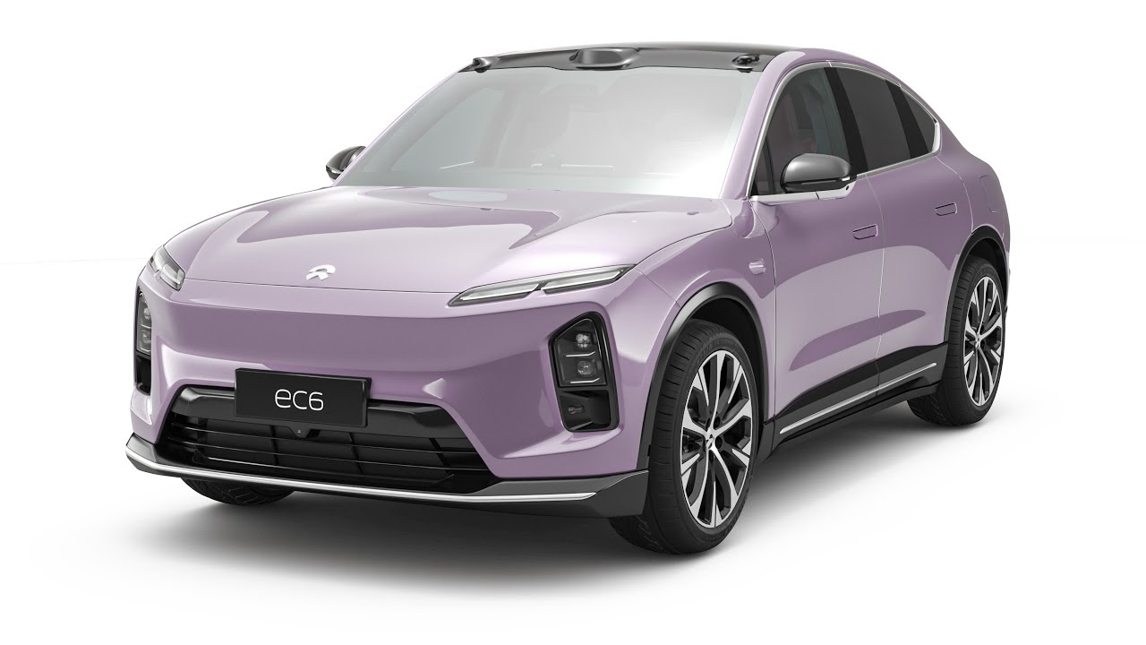 2025 Nio EC6 with Interior 3D Model