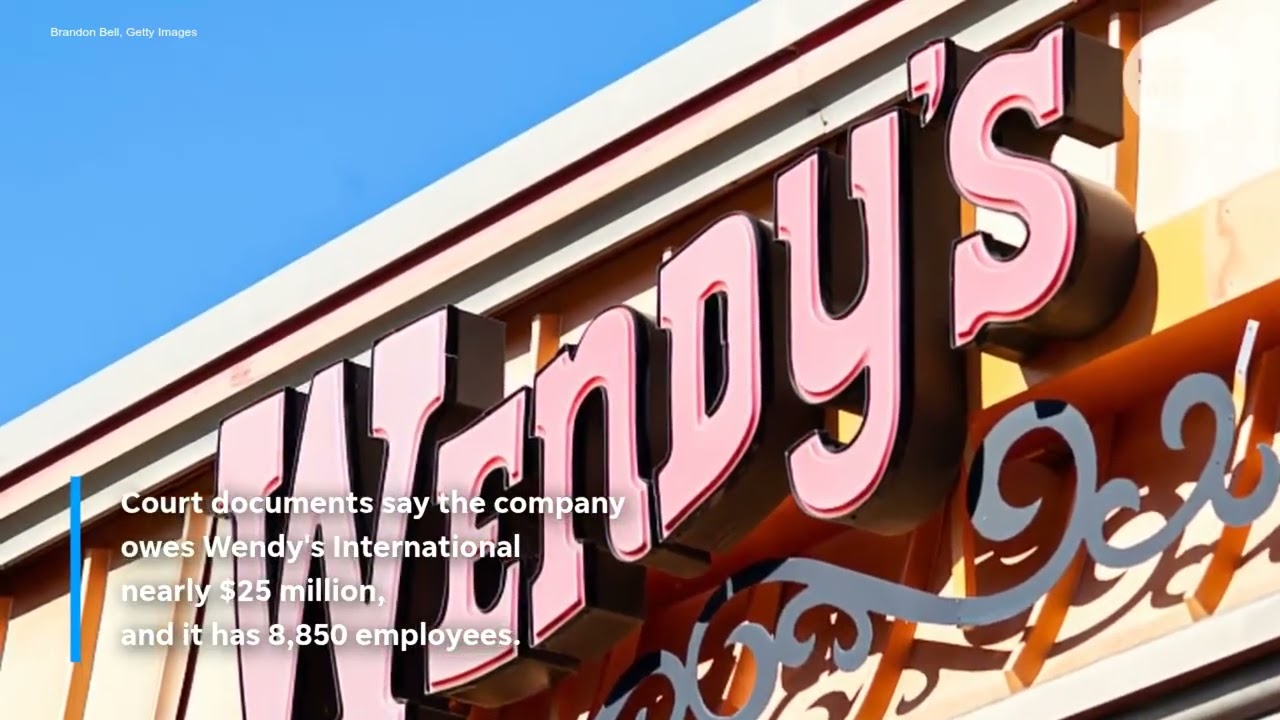 Large Wendy's franchisee files for bankruptcy, cites record beef prices
