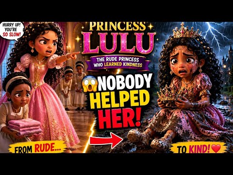 👑 The Rude Princess Nobody Wanted to Help 😳 | Princess Lulu Story for Kids | Animated Moral Story