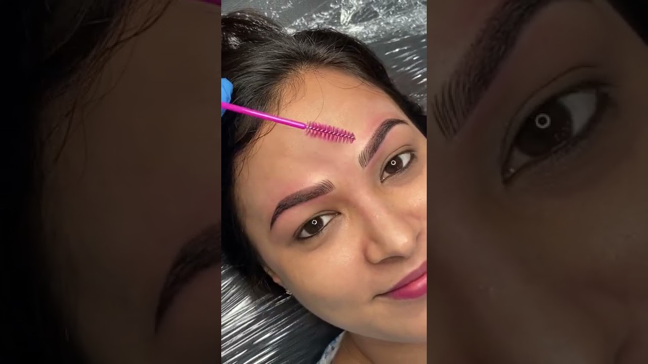 Combination Brows after 2nd session 💕✨