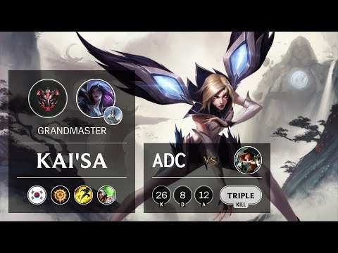 Kai'Sa ADC vs Miss Fortune - KR Grandmaster Patch 9.9