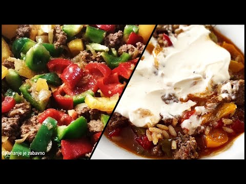 SATARAŠ sa mesom i rižom 👌- praznik za nepce👌~ SATARASCH - Fest für den Gaumen👌 ~ SATARASH 👌 #82