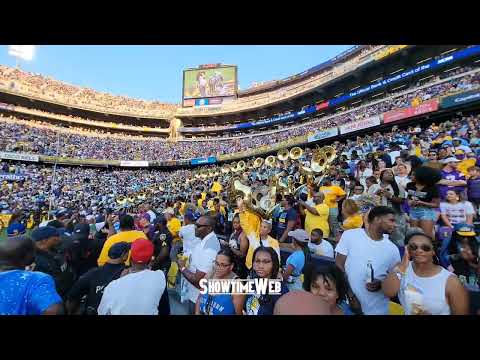 "We on Fire" and "Neck" Southern University Marching Band at LSU