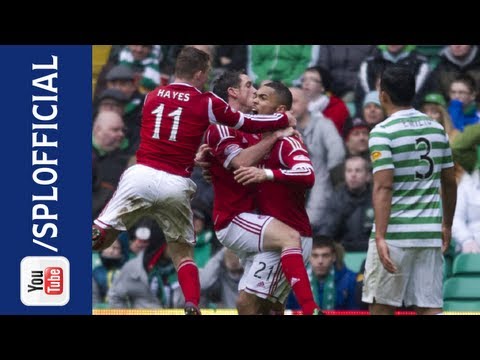 Scott Vernon Goal, Celtic 4-3 Aberdeen, 16/03/2013