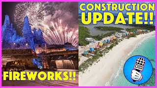 Disney Cruise Line's Lookout Cay Construction Update & Fireworks in Star Wars Galaxy's Edge πππΌπ°β¨