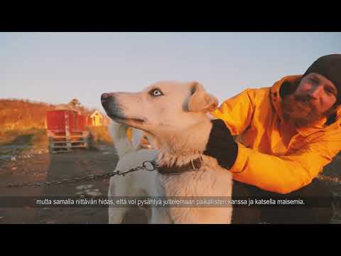 Arctic bikepacking trail