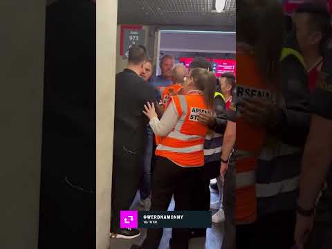 Footage emerges of Samir Nasri being confronted by Arsenal fan at Man City game 😮 #Shorts