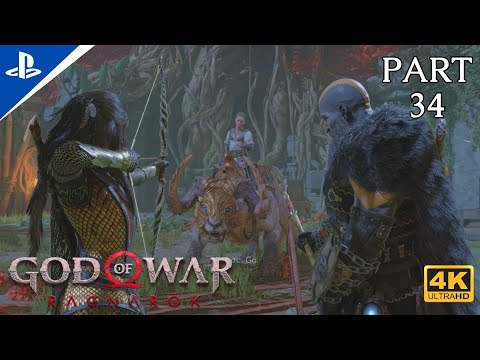 GOD OF WAR RAGNAROK PS5 Walkthrough Gameplay Part 34 - HEIMDALL VS KRATOS
