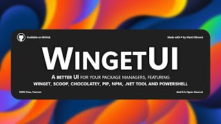 Installing WingetUI soon to be UniGetUI 3.0.2 !