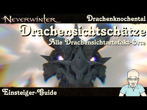 NEVERWINTER: DRACHENKNOCHENTAL - Drachensichtschätze - Drachensichtartefakt-Orte - Map - PS4 Deutsch