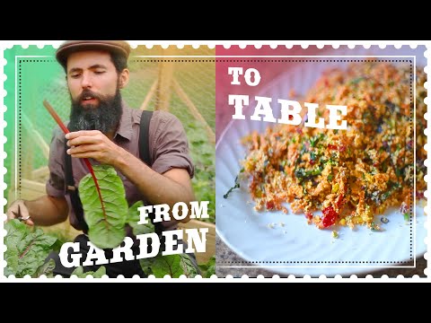 SWISS CHARD Best Recipe - Brazilian Farofa