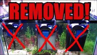 Removing the "MAX FILTRATION" 3 Filter Setup | Poor FreeSeas 😢