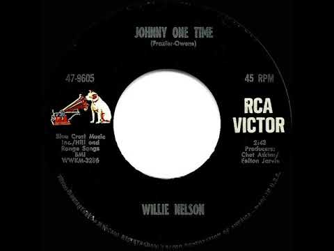 1st RECORDING OF: Johnny One Time - Willie Nelson (1968)