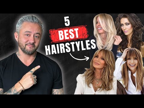 Long Hair After 50: The 5 BEST HAIRSTYLES!!