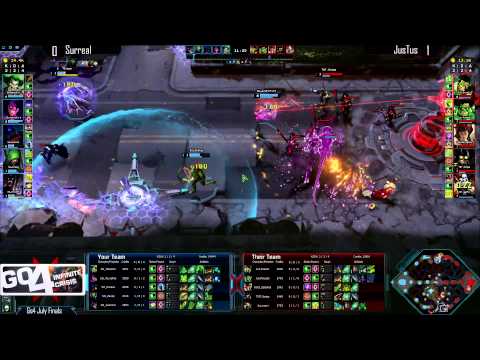 Go4 July Semifinals C vs BrawL game 2 Justus vs Surreal game 2