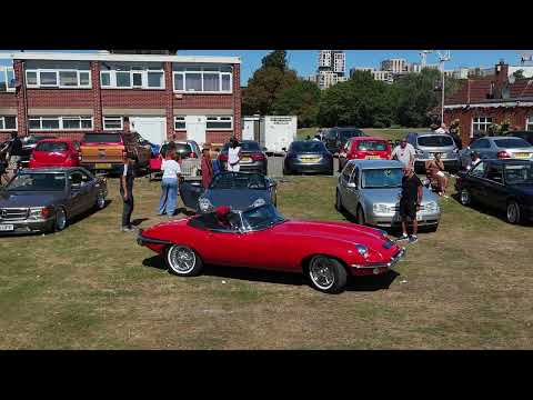 Afro Classic Car Club UK | Vintage & Classic Cars | London Drone Footage 2025