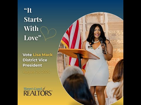It Starts with Love | Lisa Mack for 2026 District Vice President