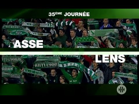 ASSE 2-0 Lens - 35e journée de L1 2005-2006