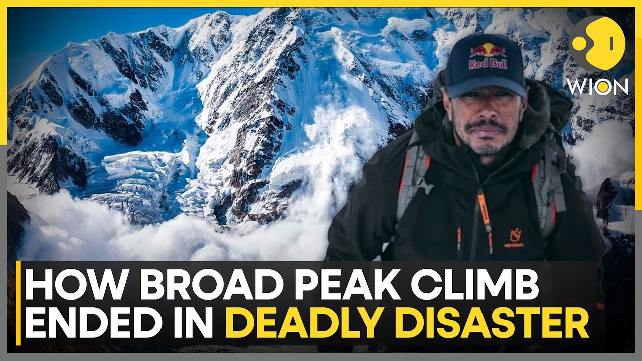 Broad Peak Tragedy: Renowned Mountaineer Nirmal Purja & 5 Nepali Climbers Dead | WION News