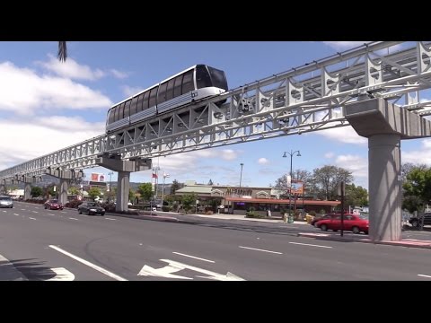 Oakland International Airport line Tram BART - Doppelmayr Cable Liner