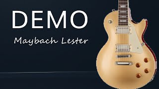 Video thumbnail for Maybach Lester GoldRush '57 P90 Aged DEMO by Souman Music