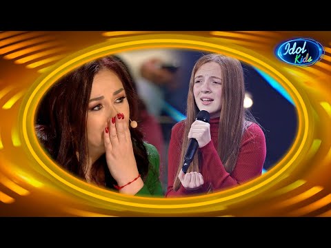 ÁNGELES CRIES with NATALIA's version of «Cuando zarpa el amor» | The Rankings 1 | Idol Kids 2022