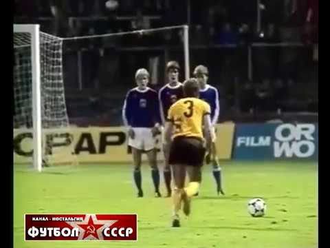 1981 Dynamo (Dresden, GDR) - Zenit (Leningrad, USSR) 4-1 UEFA Cup 1/32 finals. 2nd match