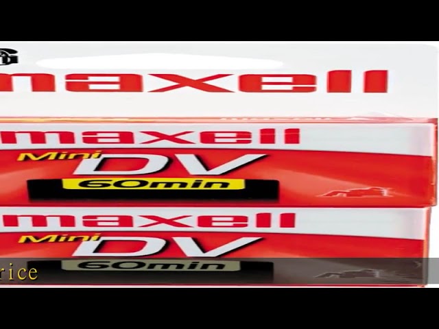 Vídeo relacionado con Maxell 298016 DVM-60 Mini Cassette Digital de vídeo - 3 Unidades