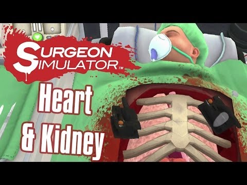 Kidney & Heart Transplants - Surgeon Simulator Touch (iPad Gameplay) - YouTube