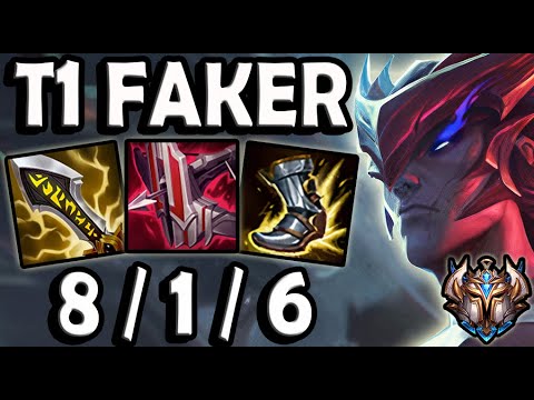 T1 Faker YONE MID vs QIYANA - Patch 10.25 Ranked Korea ✅