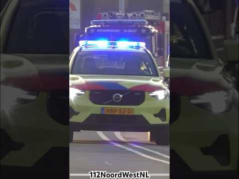 A1 Nieuwe OVDG 11-819 en TS 11-8037 naar een Grote Brand in Oostzaan #einsatz #brandweer #feuerwehr