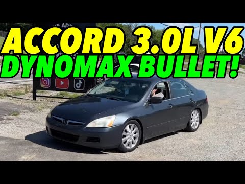 2007 Honda Accord 3.0L V6 w/ DYNOMAX RACE BULLET!