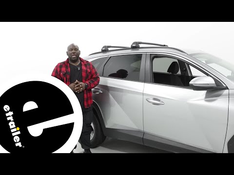 Installation Guide for the Thule WingBar Edge Roof Rack for Flush Rails on a 2023 Hyundai Tucson