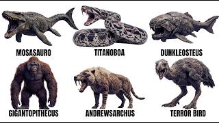 Cada Animal Pré-Histórico TÃO INSANOS Que Parecem Ficção