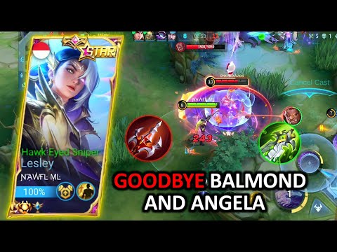 LESLEY BEST BUILD FROM EARLY TO LATEGAME (You Must Try) || LESLEY TOP 1 GLOBAL MLBB‼️