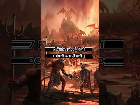 7 princes of hell in classical occult mythology! #shorts #viral #fyp #mythology #lucifer