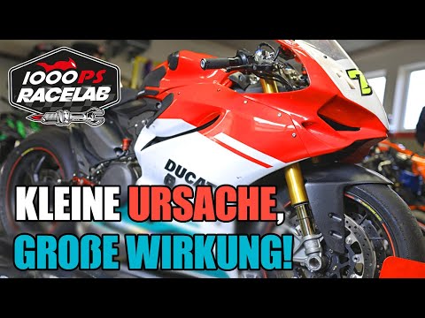 Wieso diese Ducati 1299 Panigale S nicht mehr auf der Rennstrecke funktioniert!