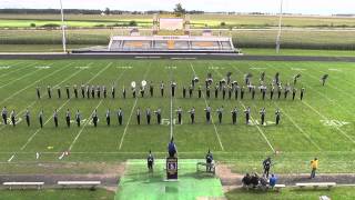 preview picture of video 'Ithaca YellowJackets at the Ithaca Marching Showcase 2014'